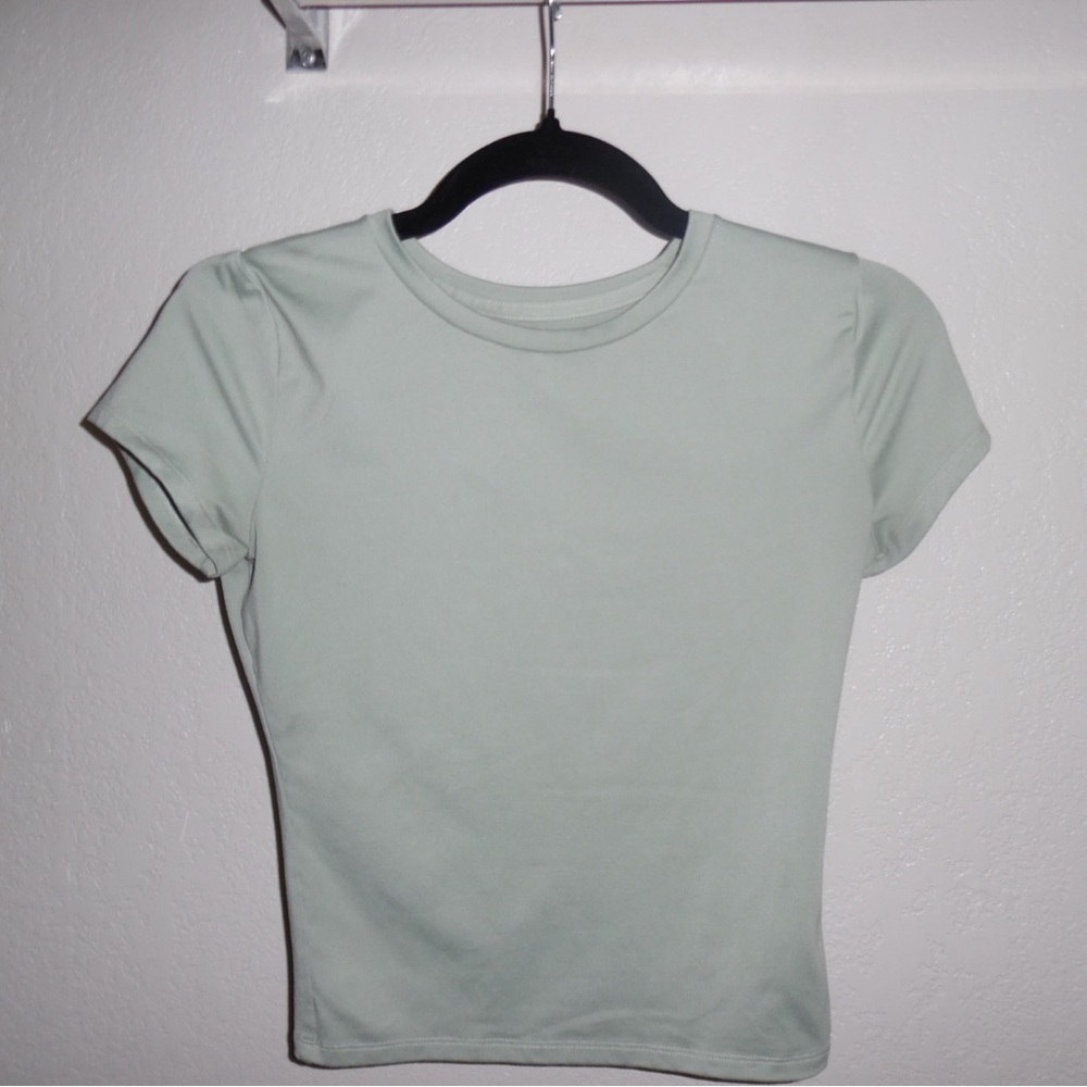 Hollister Green Short Sleeve Tee